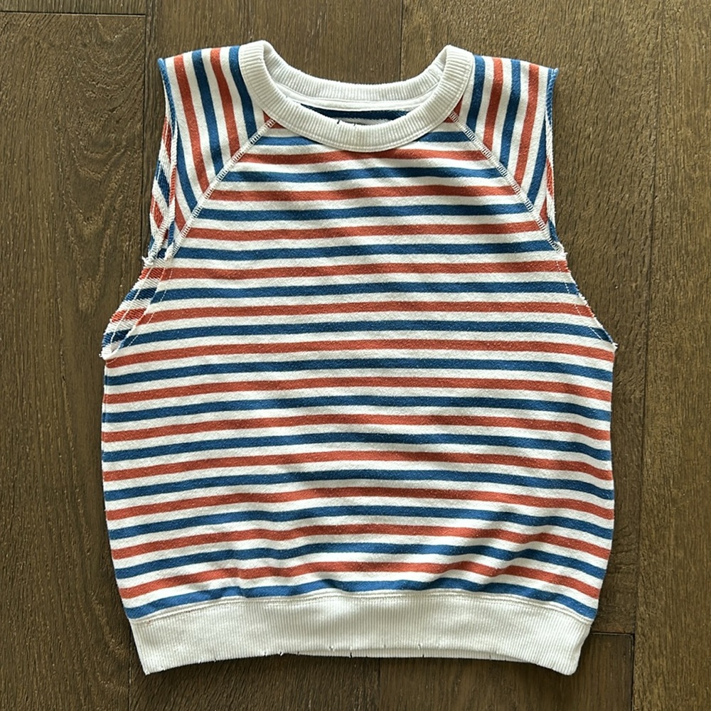 Aerie distressed sleeveless knit sweater - Picture 8 of 9